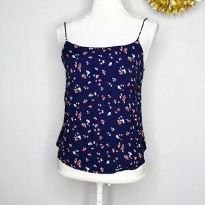 REFORMATION Floral Spaghetti Strap Tank Cami